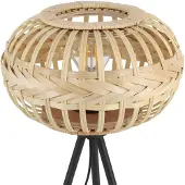 Eglo Lampe de table en rotin Amsfield 1