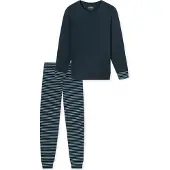 Schiesser Pyjama ' UNCOVER Nightwear ' bleu foncé