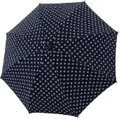 Doppler Parapluie 'Zürs' bleu marine / blanc