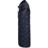 NAVAHOO Gilet 'Brezelchen' bleu marine