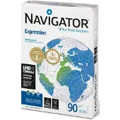Navigator Expression - Brillant - 115 micromètres - blanc ultra brillant - A4 (210 x 297 mm) - 90 g/m² - 500 feuille(s) papier