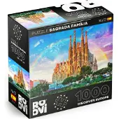 Roovi Puzzle Sagrada Familia, Barcelone, Espagne - 1000 pièces