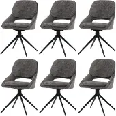 Mendler Chaise de salle à manger -N73 (lot de 6)
