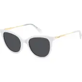 Polaroid Lunettes de soleil PLD 4184/S/X VK6 M9 blanc gris polarisé