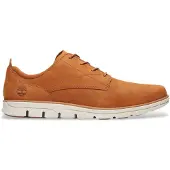 Timberland pour homme. TB0A2A3EF131 Baskets basses à lacets Bradstreet en cuir marron (40), Plat, Casuel