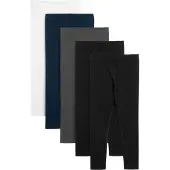 Next Leggings marine / gris chiné / noir / blanc