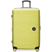 Hauptstadtkoffer Centre - Grande valise à 4 roulettes doubles Valise XL avec extension, valise rigide TSA stable, 130 L, Farn