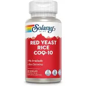 Solaray Levure De Riz Rouge Plus Q10 60 Unités
