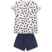 Sanetta Pyjama bleu marine / rouge / blanc naturel