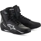 Alpinestars Faster 4, chaussures ,Noir/Blanc ,8.5 US