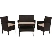 Mendler Ensemble de jardin -N98 (4 pièces)