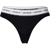 GUESS String noir / blanc