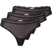 Calvin Klein Underwear String noir