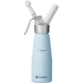 Super Merchant Distributeur de crème, 0,5L, bleu pastel, 80x(H)260mm