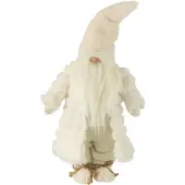 J-Line Lutin veste rembourré textile creme/brun small