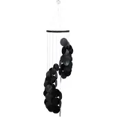 J-Line Carillon ecaille coquillage noir