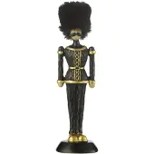 J-Line Casse-noisette fourrure chapeau resin noir small