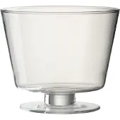 J-Line Vase olivia transparant verre