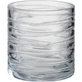 J-Line Photophore lignes verre transparent small