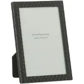J-Line Cadre photo bord martele 10x15 metal noir small