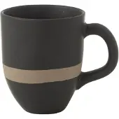 Jline Mug ceramique noir/taupe