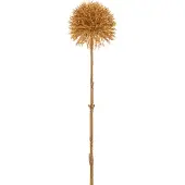 J-Line Allium 1 fleur plastique ocre large