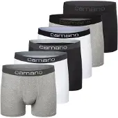 Camano Boxers gris chiné / noir / blanc
