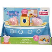 Tomy Jeu de bain pour enfant Le Bateau de Papy Pig