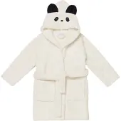 Liewood Peignoir de Bain - Crème av. Panda - - 1-2 ans (80-92) - Peignoir de Bain