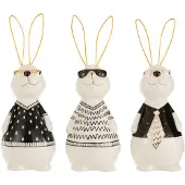 J-Line Lapin max ceramique small ass3