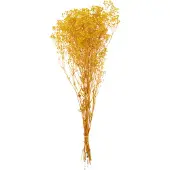 J-Line Bouquet gypsophile seche jaune