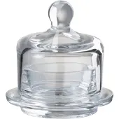 Jline Pot a beurre rond verre transparent