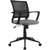 CBA Chaise de bureau Ace-noir mat/gris