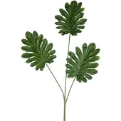 J-Line Philodendron branche 3 parties vert 76cm
