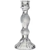 J-Line Chandelier boule verre transparent large