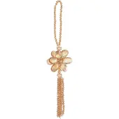 J-Line Suspension perles plastique or large