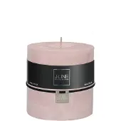 J-Line Bougie cylind rose poudre -64h