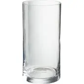 J-Line Vase cylindre verre transp