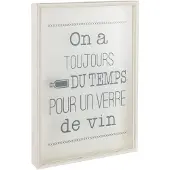 Jline Cadre bouchons anglais bois beige large