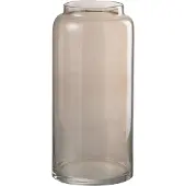 J-Line Vase droit long verre ambre small