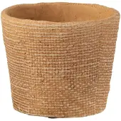 J-Line Flowerpot bistro cement natural small