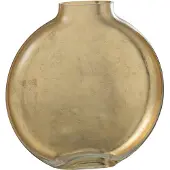 J-Line Vase Verre Transparent Or Grand Miki