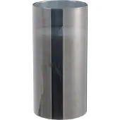Jline Lampe led brillante verre gris medium