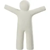 J-Line P'tit maurice rugueux poly blanc casse small