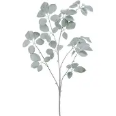 J-Line Branche schefflera floquee plastique vert