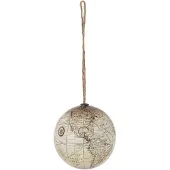 J-Line Globe supendu plastique beige