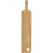 Jline Planche a decouper rectangle coeur manguier large