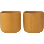 J-Line Cachepot gen ceramique ocre large assortiment de 2