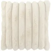 Jline Coussin large corduroy polyester blanc