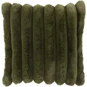 Jline Coussin large corduroy polyester vert foncé